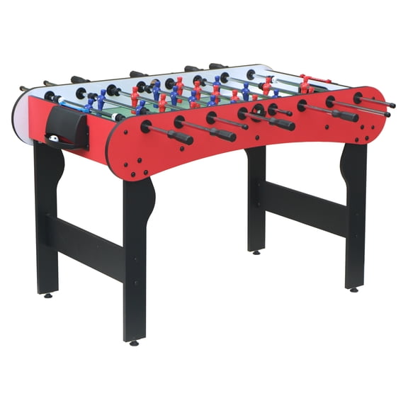 Jopath 5FT Soccer Table,Children's Game Table,Table Games for Kids and Adults for Family Game Room Red