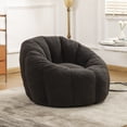 thumbnail image 1 of Jopath Bean Bag Chair for Adults and Kids,Oversized Bean Bag Sofa with Armrests Stuffed High-Density Foam,Lazy Sofa Floor Sofa for Living Room Bedroom,Dark Gray, 1 of 10