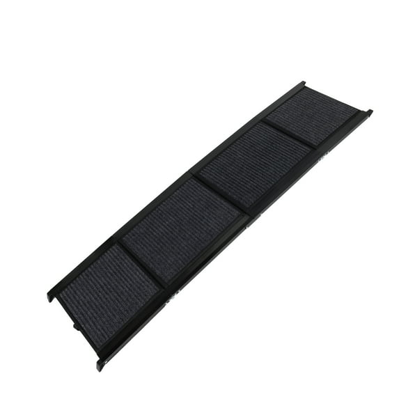 Jopath Dog Ramp for Car Portable Pet Steps 71" Long & 19.3" Wide Portable Dog Ramps for Large Dogs with Non-Slip Rug Surface Dog Car Ramp for SUV Car & Truck, Folding Dog Ramp Up to 250LBS