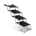 thumbnail image 1 of Jopath Foldable Dog Ramp for Cars, SUVs, Trucks, Portable Pet Dog Stairs for Large Dogs with Non-Slip Surface & Reinforced Design, Lightweight Yet Sturdy Supports Up to 250lbs black, 1 of 7