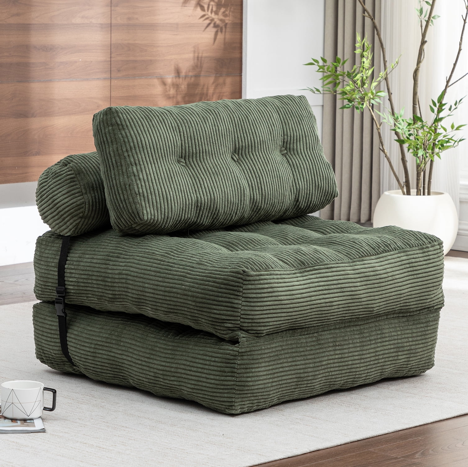 Jopath Folding Sofa Bed,68.5 inch Convertible Sleeper Chair Couch with ...