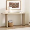thumbnail image 1 of Jopath Modern Wooden Console Table,63" W Entryway Table with Storage Shelf for Living Room,Entryway,Beige, 1 of 8