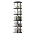 thumbnail image 1 of Jopath Rotating Bookshelf Tower 5 Tier, Spinning Bookcase, Revolving 360 Book Shelf Narrow Tall Bookcase, Vertical Turning Round storage Bookshelf, Book Shelf Organizer for Bedroom,Living Room,Black, 1 of 8