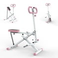 thumbnail image 1 of Jopath Squat Assist Trainer Foldable Squat Rider Machine Assist Trainer For Glutes Workout Foldable For Glutes And Quads With Resistance Bands 250lbs Capacity For Home Gym Fitness Pink, 1 of 10