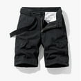 thumbnail image 1 of Jophufed Fashion Men's Pants Pocket Zipper Resilience Leisure Time Tooling Short Pants, 1 of 3