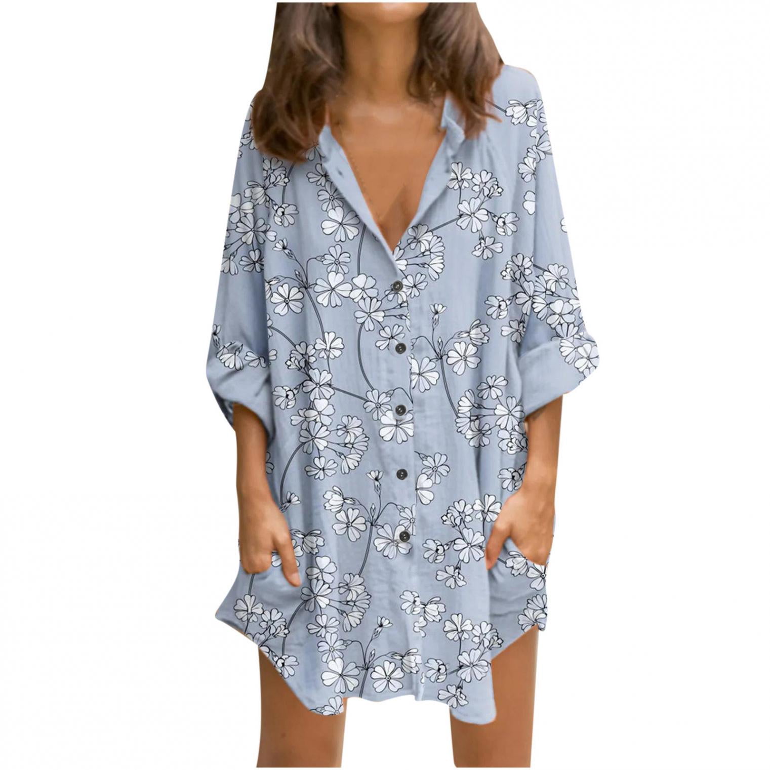 Robe Shirt Cute Bleu Aqua - Taille S - Occasion Très Bon état - Marque Ibiss