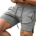 thumbnail image 1 of Jophufed Summer Shorts Capris Men's Pants Pants Loose Men's Pants Lace Up Sports Pants, 1 of 2