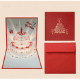 thumbnail image 1 of Joqmia 3D Pop Up Birthday Cards,Birthday Pop Up Greeting Cards Laser Cut Happy Birthday Cards Including Envelopes Best for Mom,Wife,Sister, Boy,Girl,Friends 1 Pack, 1 of 5
