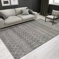 thumbnail image 1 of Joqmia Machine Washable Moroccan style Rug for Bedroom Under Dining Table - Non-Slip Neutral Morden Indoor Floor Rug Carpet for Home Office Decor, 1 of 6