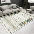 thumbnail image 1 of Joqmia Machine Washable Moroccan style Rug for Bedroom Under Dining Table - Non-Slip Neutral Morden Indoor Floor Rug Carpet for Home Office Decor, 1 of 6