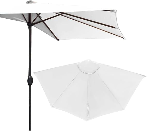 condo patio umbrella PatioKingdom Rectangular Umbrella, Outdoor for Pool & Garden 6.5*10FT / Indigo Blue In addition PURPLE LEAF 10 ft. x