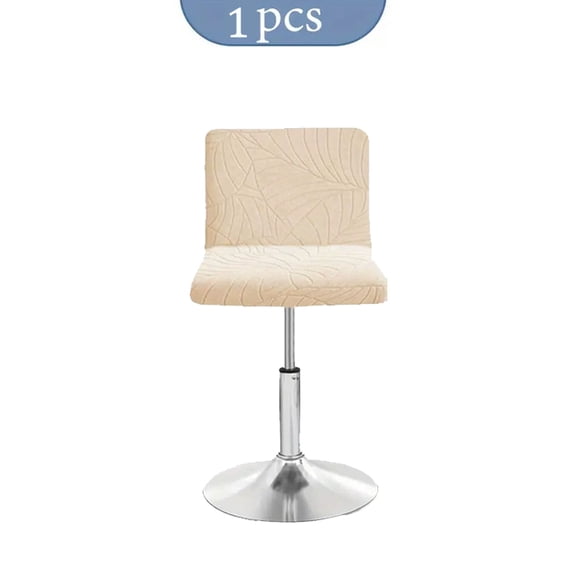 Joqmia Waterproof Bar Stool Covers with Back set of 1/4/6 - Stretch Counter Height Slipcovers for Swivel Barstools, Pub & Kitchen Island Chairs, Machine Washable