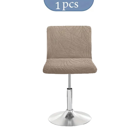 Joqmia Waterproof Bar Stool Covers with Back set of 1/4/6 - Stretch Counter Height Slipcovers for Swivel Barstools, Pub & Kitchen Island Chairs, Machine Washable
