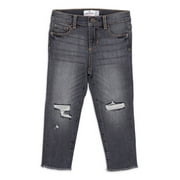 Jordache Baby Girls & Toddler Girls Destructed Fray Hem Jean (12M-5T)