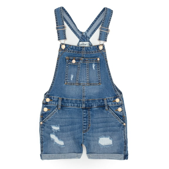 Jordache Girls Boyfriend Shortall, Sizes 4-18