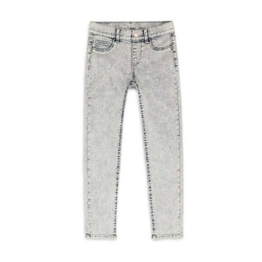 Jordache Girls Acid Wash Pull On Jeggings, Sizes XS-2X