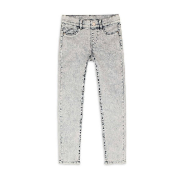 Jordache Girls Acid Wash Pull On Jeggings, Sizes XS-2X