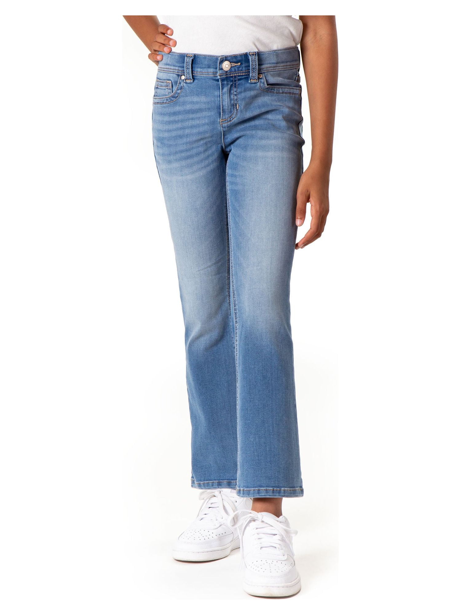 Jordache Girls Bootcut Jeans, Sizes 5-18 & Plus - Walmart.com