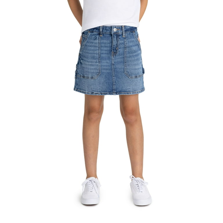 Denim skirt 2018 deals
