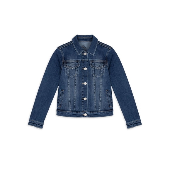Jordache Girls Classic Denim Jacket, Sizes 4-18 & Plus