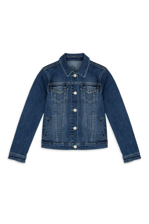 Girls Classic Denim Jacket, Sizes 4-18