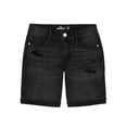 thumbnail image 1 of Jordache Girls Destructed Bermuda Short, Sizes 5-18, 1 of 3
