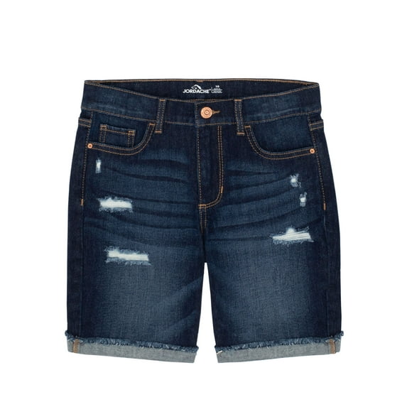 Jordache Girls Destructed Bermuda Short, Sizes 5-18