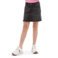 thumbnail image 1 of Jordache Girls Frayed Hem Denim Skirt, Sizes XS-XXL, 1 of 9