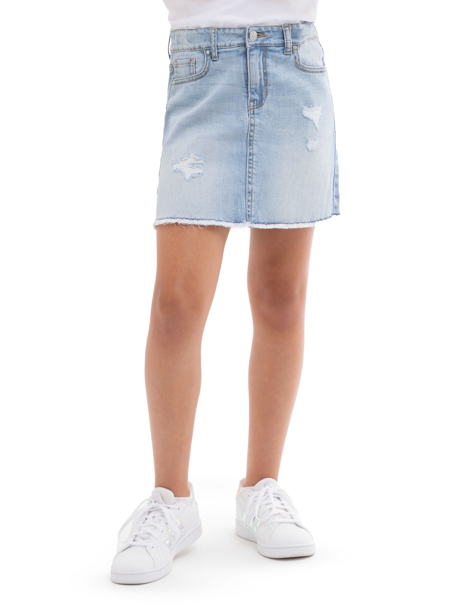 Girls' Button-front Jeans Skirt - Cat & Jack™ : Target