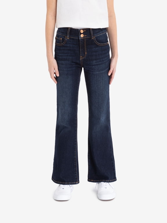 Girls High Rise Flare, Sizes 5-18