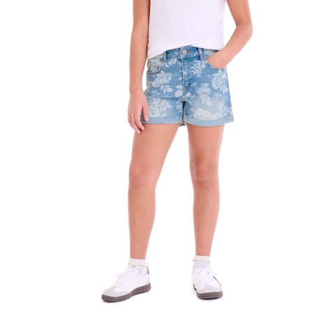 Girls High Rise Mom Short, Sizes 5-18