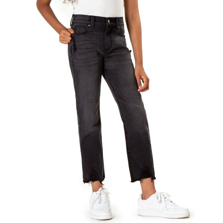 Jordache Girls High Rise Vintage Straight Ankle Jean, Sizes 5-18 