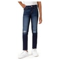 thumbnail image 1 of Jordache Girls Mid Rise Destructed Skinny, Sizes 5-18 & Slim, 1 of 6