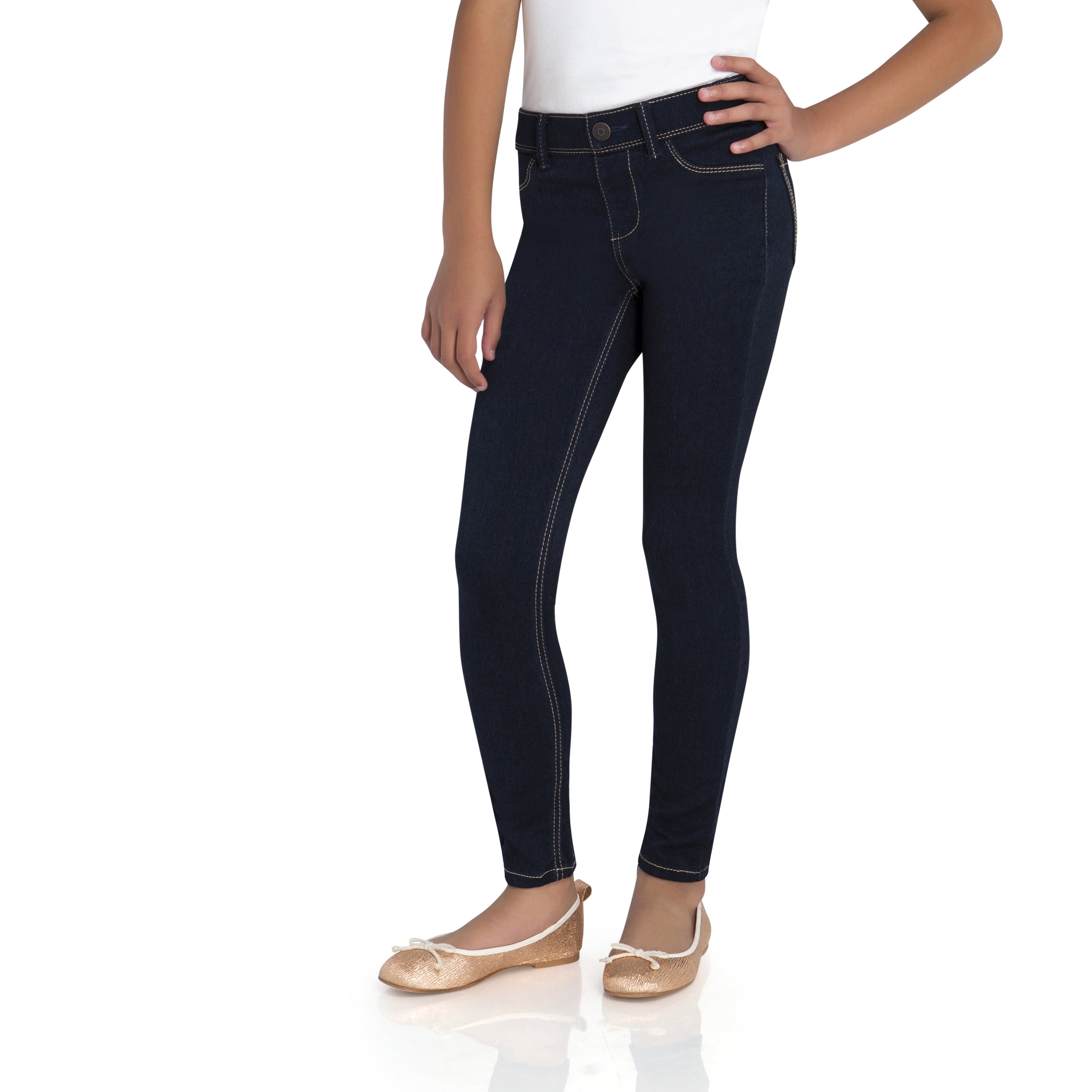 Jordache Girls' Pull On Denim Leggings (7/8, Medium Enzyme) : :  Clothing, Shoes & Accessories