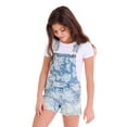thumbnail image 1 of Jordache Girls Denim Shortall, Sizes XS-XXL, 1 of 8