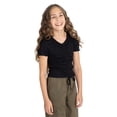 thumbnail image 1 of Jordache Girls Ruched Front Top, Sizes 4-18, 1 of 7