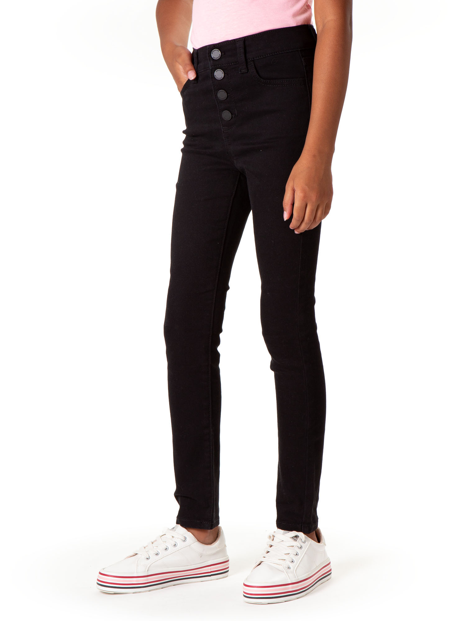 Jordache Girls Super Skinny High Rise Jeans, Sizes 5-18 & Slim - image 1 of 5