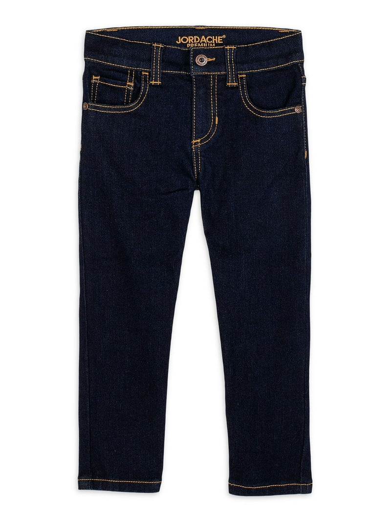 Jordache Toddler Boys Stretch Denim Slim Jeans 5-Pocket Styling