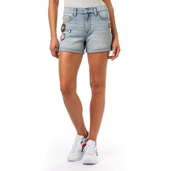 Jordache Vintage Jamie Patched Short Women's