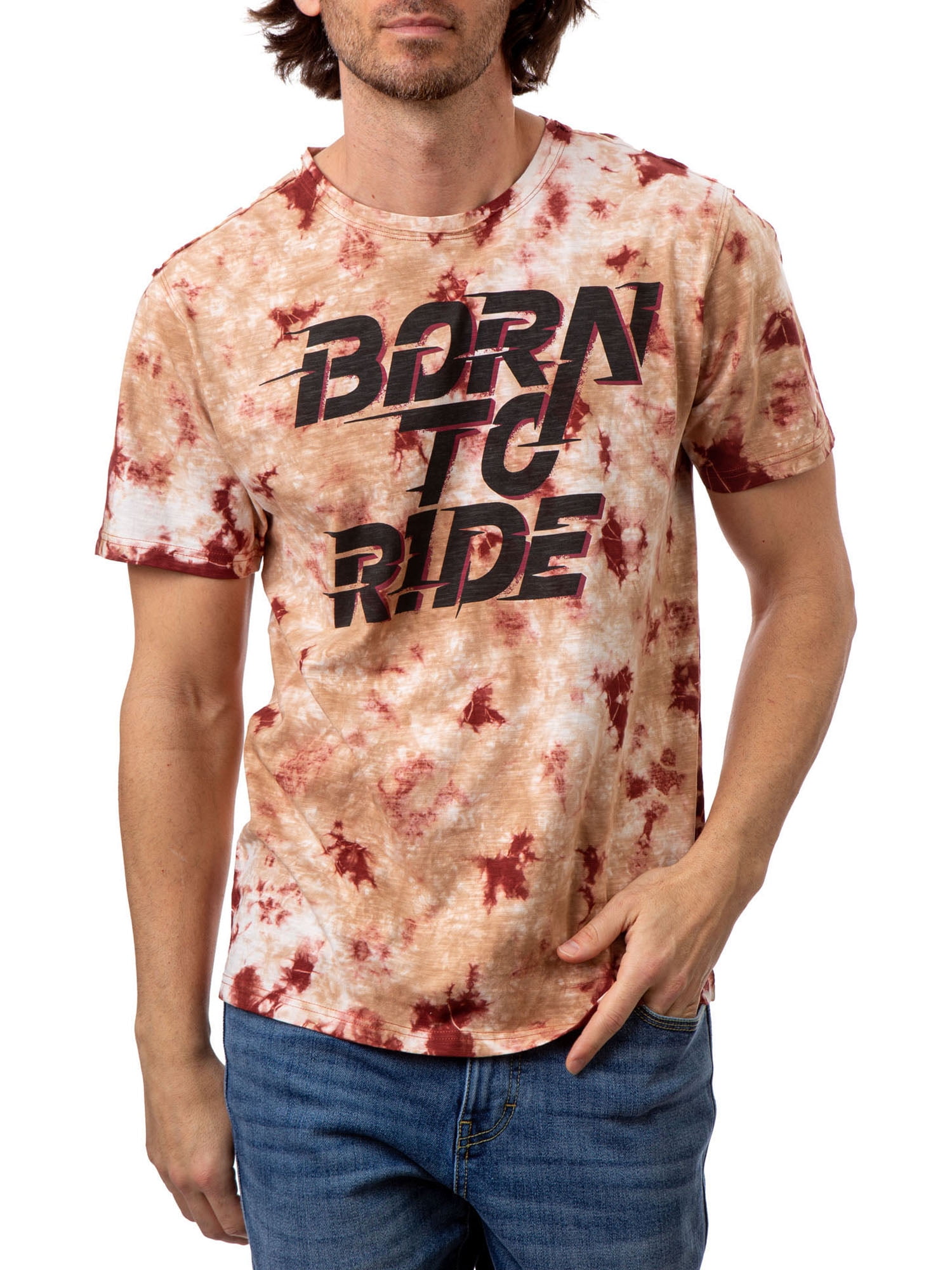 Jordache Vintage Short Sleeve Graphic Relaxed Fit T-Shirt (Men's) 1 Pack