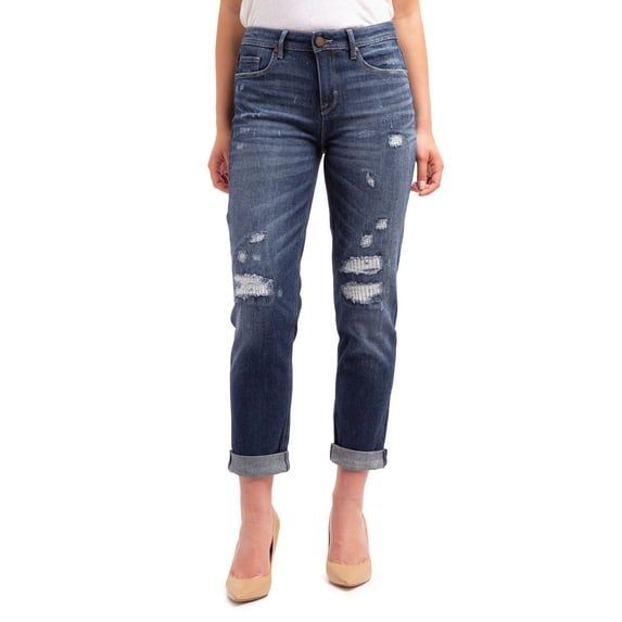 Jordache Women's Boyfriend Jeans