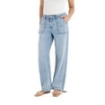 thumbnail image 1 of Jordache Women’s Drawstring Cargo Wide Leg, Sizes 0-22, 33" Inseam, 1 of 6