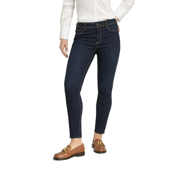 Jordache Women's and Women's Plus Essential High Rise Super Skinny Jean, Available in 28", 30" Inseams, Sizes 2-22