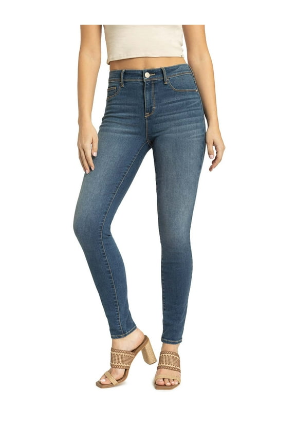Women's and Women's Plus Essential High Rise Super Skinny Jean, Available in 28", 30" Inseams, Sizes 2-22
