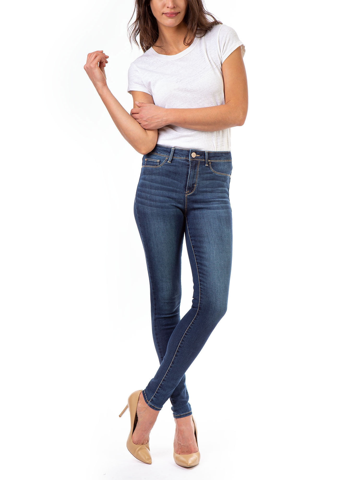 Jordache Girls Destructed Super Skinny Jean, Sizes 5-18 & Slim 