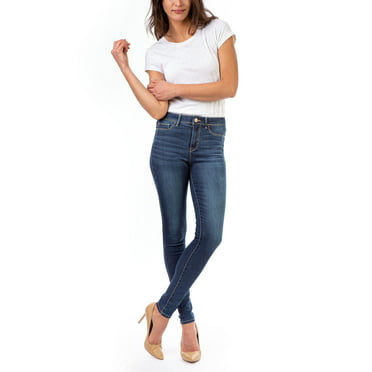 Free Assembly Women's Super High Rise Straight Jeans - Walmart.com