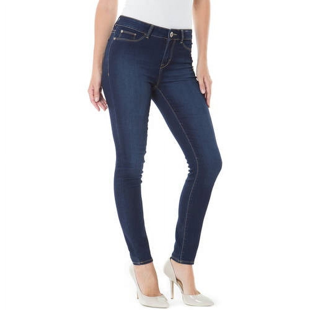 Jordache women's essential high top rise super skinny jean