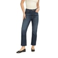 thumbnail image 1 of Jordache Women's High Rise Cropped Flare Jean, 1 of 7