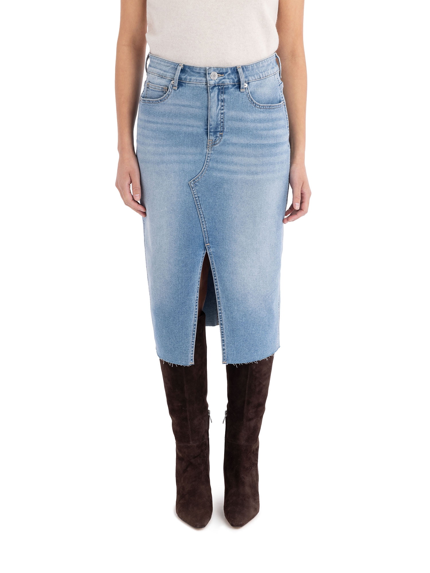 L'Appartement ▼Denim Layered Skirt▼34 Denim Oversize Skirt #20231204 – Lebcety boutique