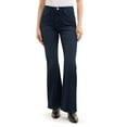 thumbnail image 1 of Jordache Women's High Rise Flare Jeans, Available in 27", 30", 32" Inseams, 1 of 3